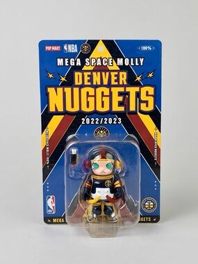 NWT Pop Mart x NBA Denver Nuggets Mega Space Molly